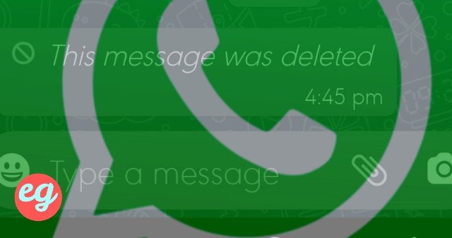 How to read whatsapp deleted massage